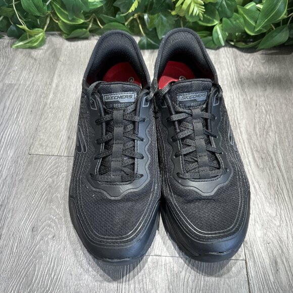 Skechers Men RF Work Max Cushioning Elite Size 10.5 Black main image 7